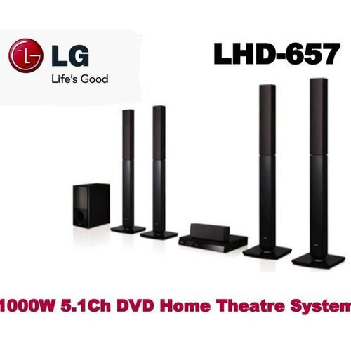 LG 1000W HOMETHEATRE BASS BLAST BLUETOOTH FM TALL BOY