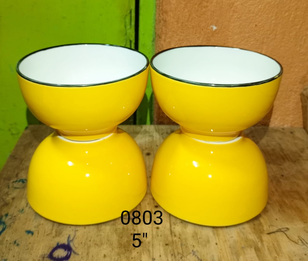 C;LEARANCE OFFER  Ceramic Soup Bowls 6pcs Set