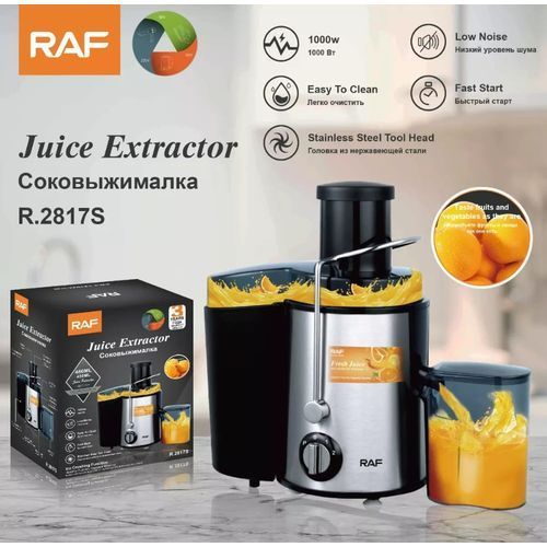 CLEARANCE OFFER RAF Heavy Duty Commercial Grade Stainless Juice Extractor Juicer -1000 Watts
