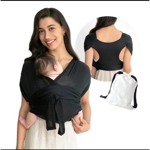 CLEARANCE OFFER Fashion Ergonomic Infant/Baby Carrier Hassle-Free Baby Wrap Sling Carrier Breathable Sensible sleep Solution