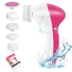 5in1 Electric Waterproof Facial Cleansing Brush Massager