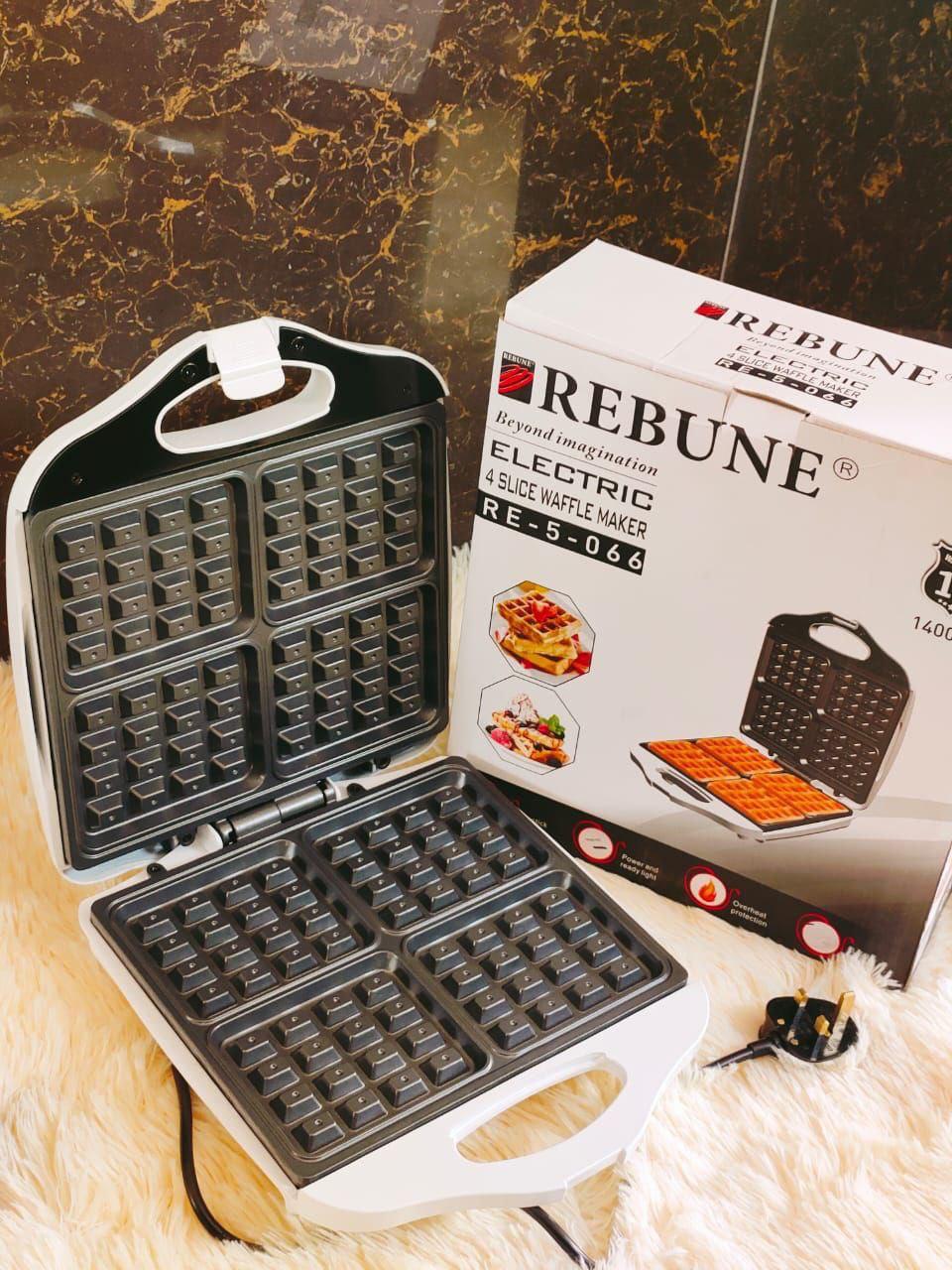 Electric 4 Slice Waffle Maker