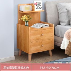 Tall Nightstand With 2 Drawers Mini Minimalist Storage Cabinet Bedside Table For Living Room,Closet,Entryway,Closet, Bedroom Furniture
