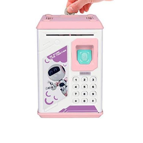 Battery powered Robot body guard bank ATM machine