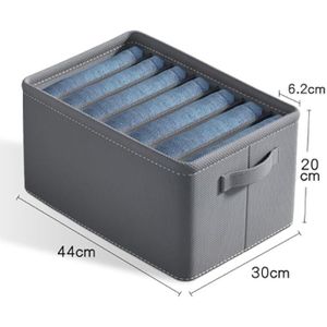 Clothes Organizer Drawer, Closet Dividers Box For Clothes Storage, Clothes Finishing Box With Support Board Closet Storage Bin For Clothing Pants Socks