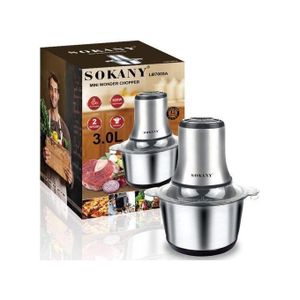 Sokany Electric chopper 3ltrs