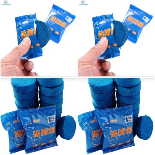 Bubble blue tablets toilet cleaner 10pcs