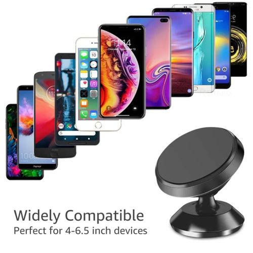 Magnetic Car Phone Holder 360 Degrees Rotation Super Magnetic Compatible With All Phones