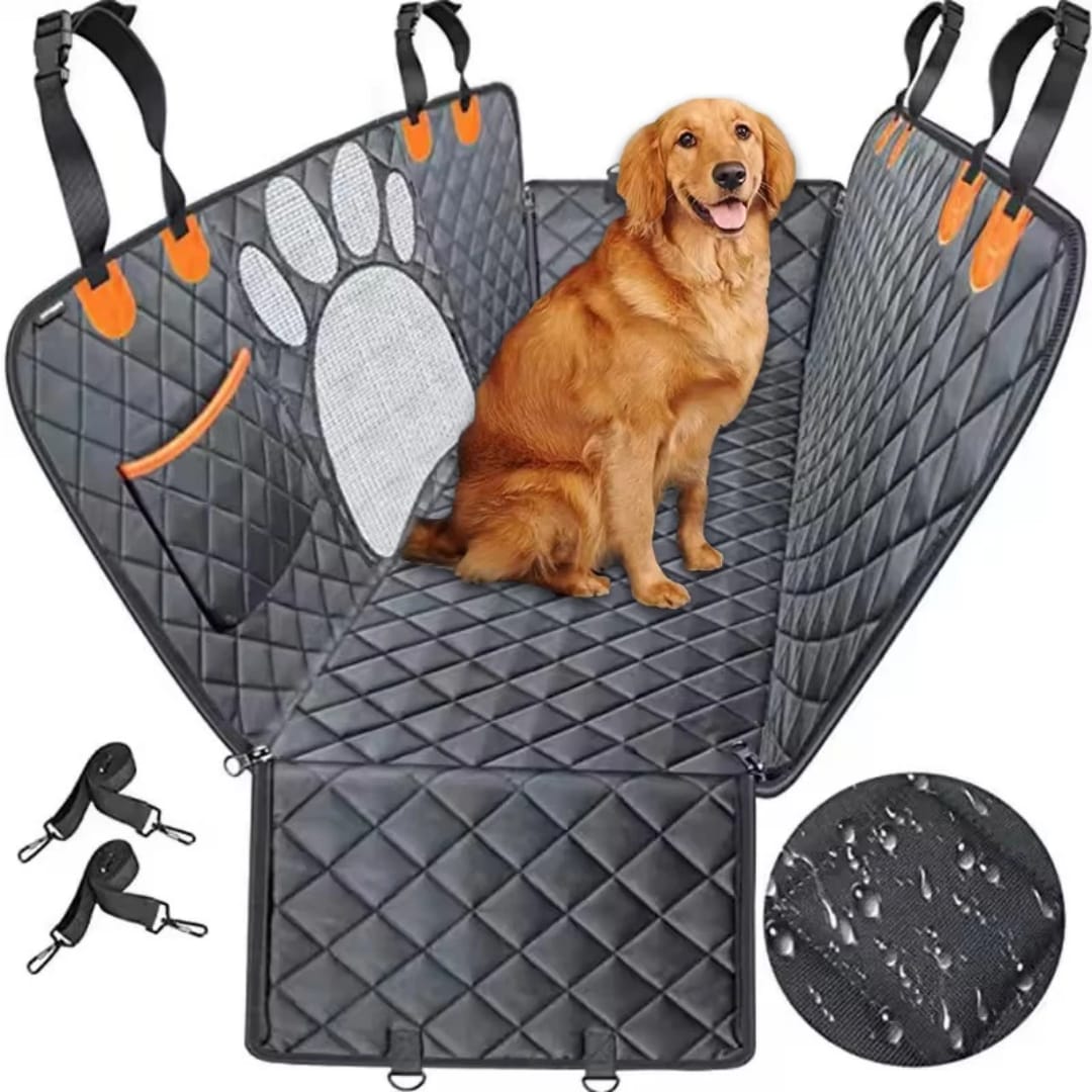 Convertible Dog Car Bed Travel Hammock Waterproof Portable SUV/Truck Back Seat Extender for Cats Non-Inflatable Camping Mattress