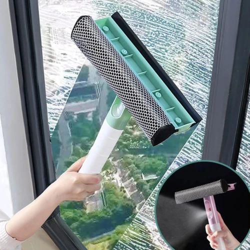 3 in 1 Sponge Squeegee Sprayer Glass Cleaner Wiper for Cars and House windows
