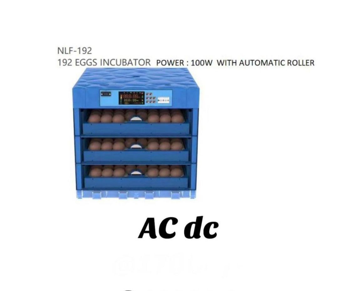 3 Layers High quality 192 eggs INCUBATOR With automatic roller and power of 100watts