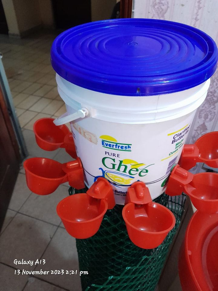 Farmers offer - Automatic cup chicken drinkers - 3 pcs- 20 pcs