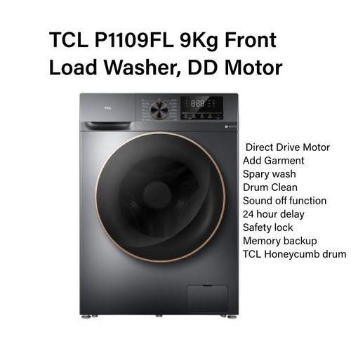 TCL P1109FL 9kg Front Load Washing Machine