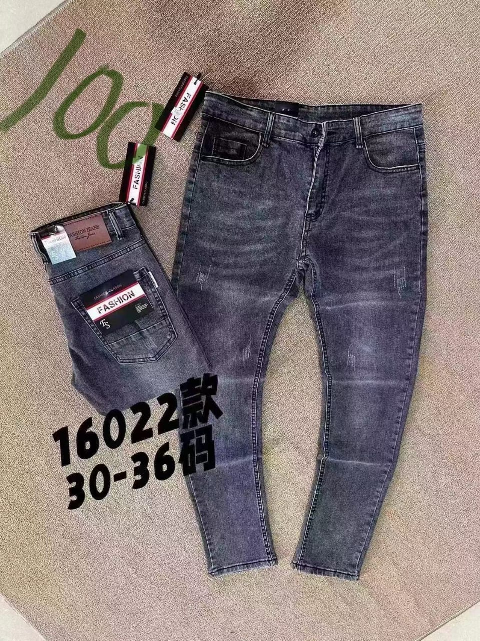 KILIMALL SPECIAL OFFER,Jeans trousers,Relaxed Fit Jeans - Straight Leg Stretch Comfort Denim Jeans for Men