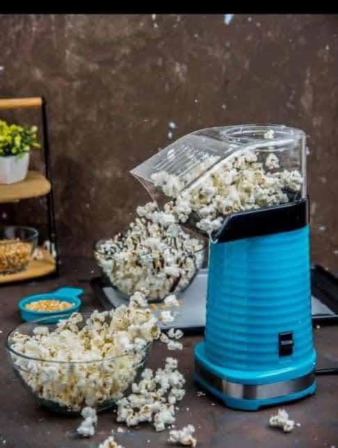 Popcorn maker ,Hot Air Popcorn Popper Maker with Measuring Cup to Portion Popping Corn Kernels + Melt Butter, 16 Cups