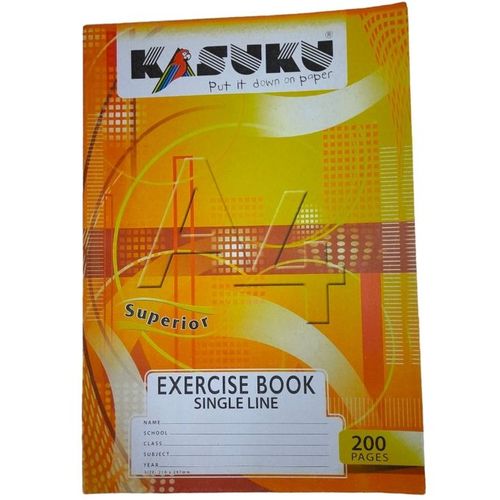 Kasuku A4 200 EXERCISE BOOKS 12 PCS RULED