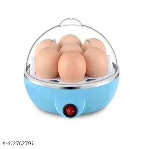 Single/DoubleLayer Electric Egg Boiler With Automatic Off, 7 Egg Poacher For Steaming, Cooking, Boiling