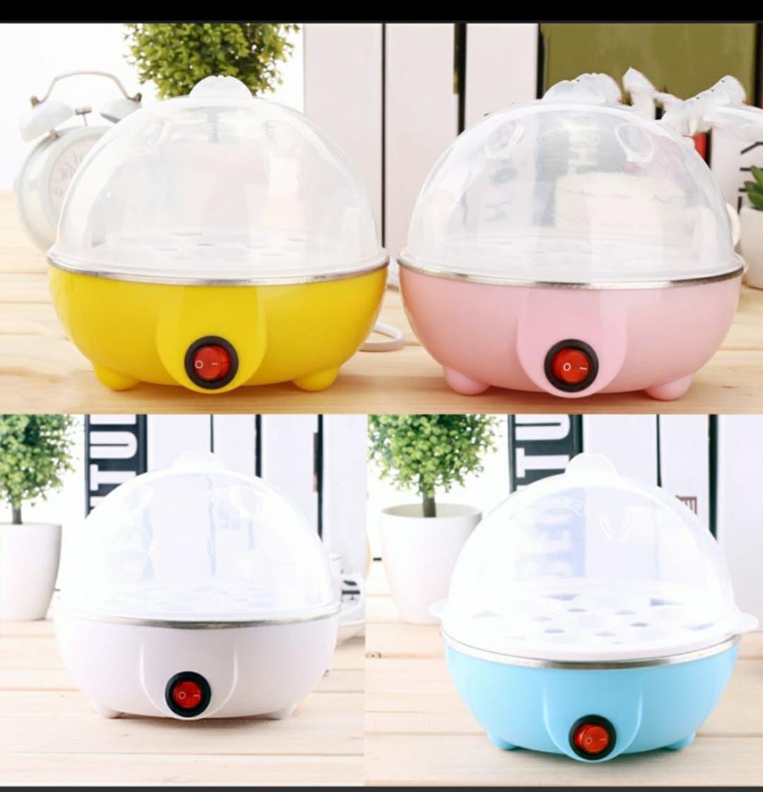 Single/DoubleLayer Electric Egg Boiler With Automatic Off, 7 Egg Poacher For Steaming, Cooking, Boiling