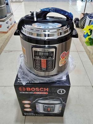 Electric pressure cooker Bosch,Instant Multi Cooker with Safer Venting Design, Rice Cooker, Slow Cooker, Sous Vide, Saute Pot, 1100W, Stainless Steel