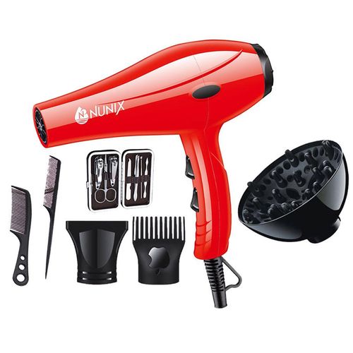 SPECIAL OFFERS BEST PRICES ONLY. Nunix Hair Blow Dryer With Beauty Accessories