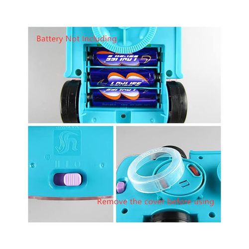 Generic3D Children Concept Musical Lights Transparent Toy Car Bus BEST GIFT