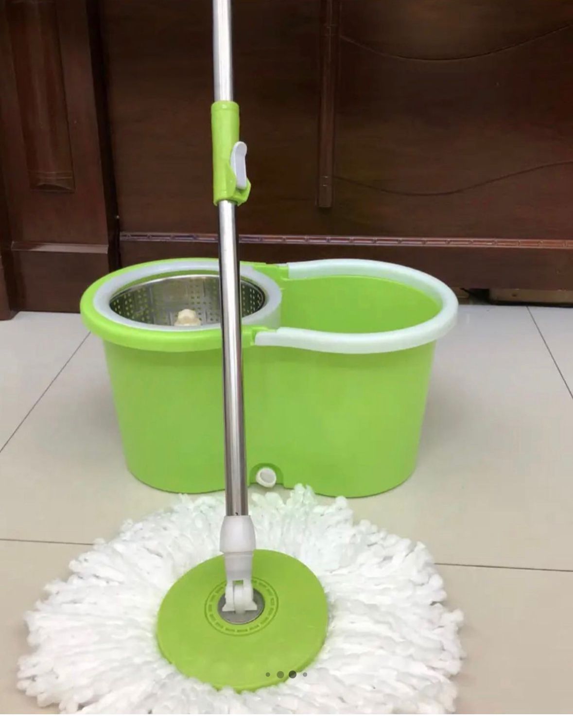 KILLMALL SPECIAL OFFERS BEST PRICES ONLY ksh 2242.Metallic Spin Mop With Wheels And Extra Mop cloth