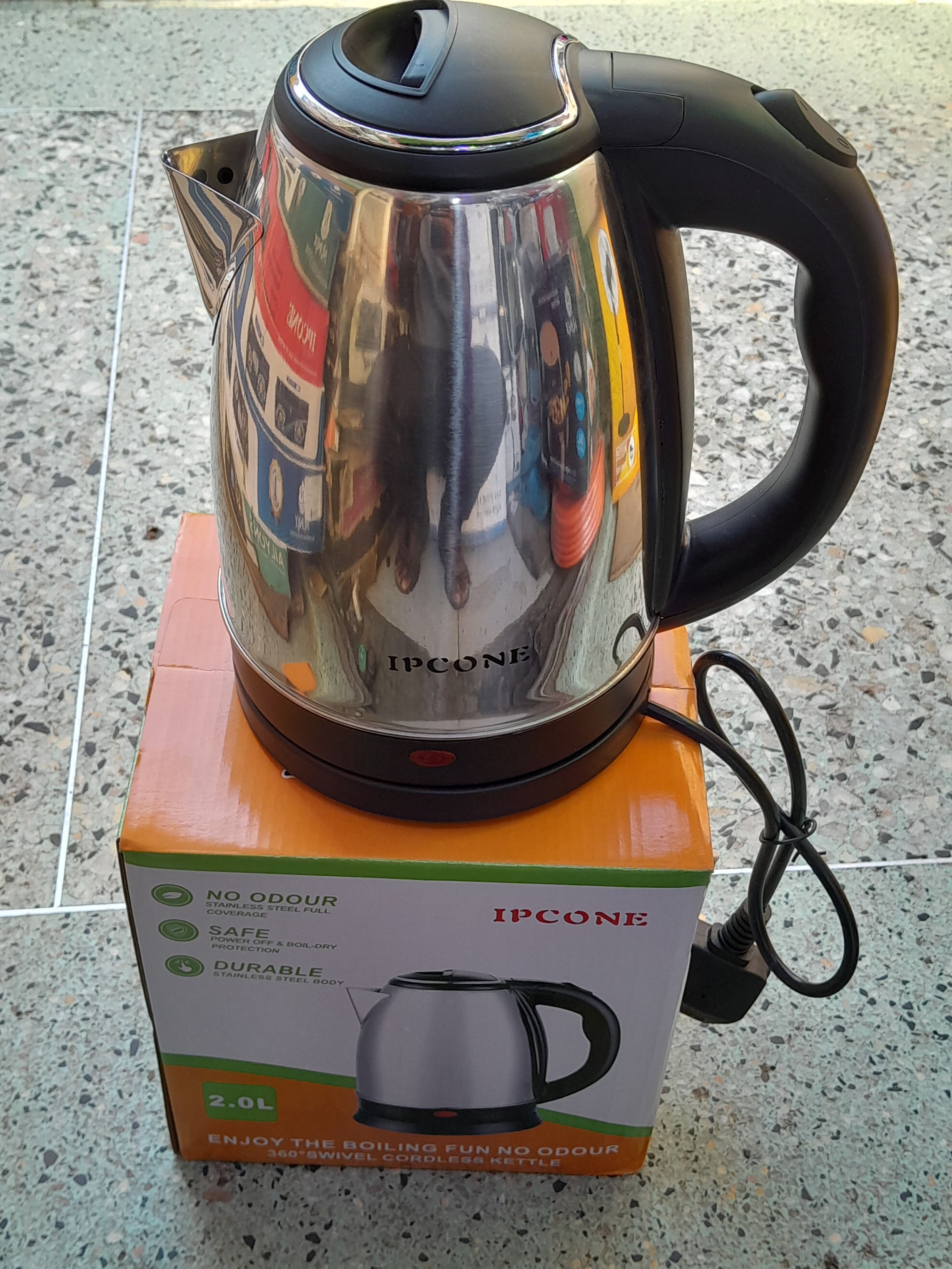ELECTRIC KETTLE. KILLMALL SPECIAL OFFER ON KETTLE  NEW MONTH OFFERS. Generic Original 2.0 Liter Durable Stainless Steel Electric Kettle. BEST QUALITY HIGHLY RECOMMENDED Boils water fast saving you tim