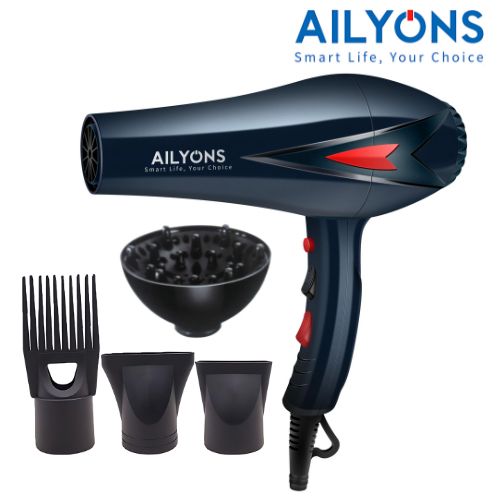 AILYONS U1 Professional Hair Blow Dry Hair Dryer With 4pcs Beauty Accessories