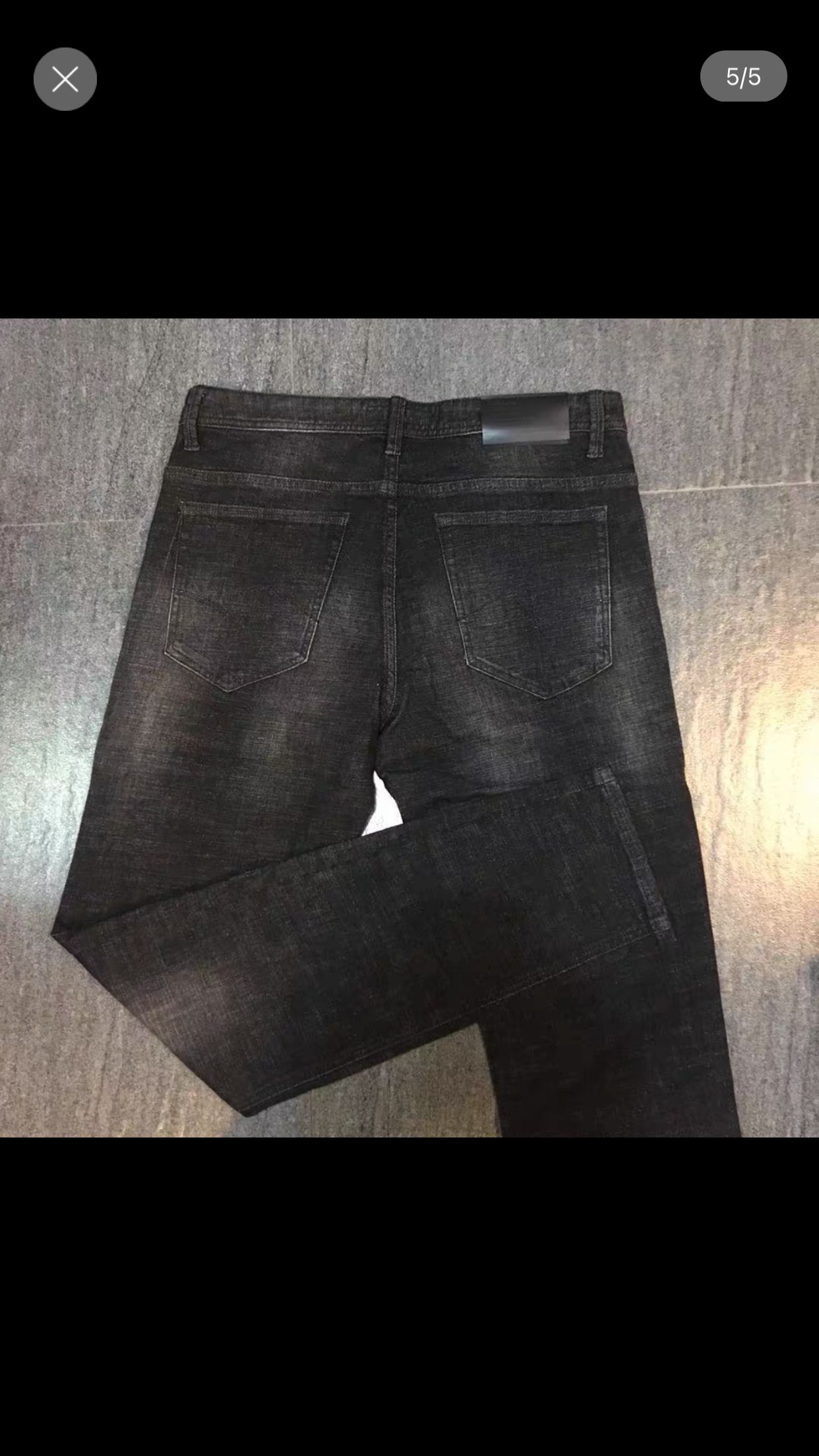 MEN SLIM FIT CASUAL JEANS TROUSER