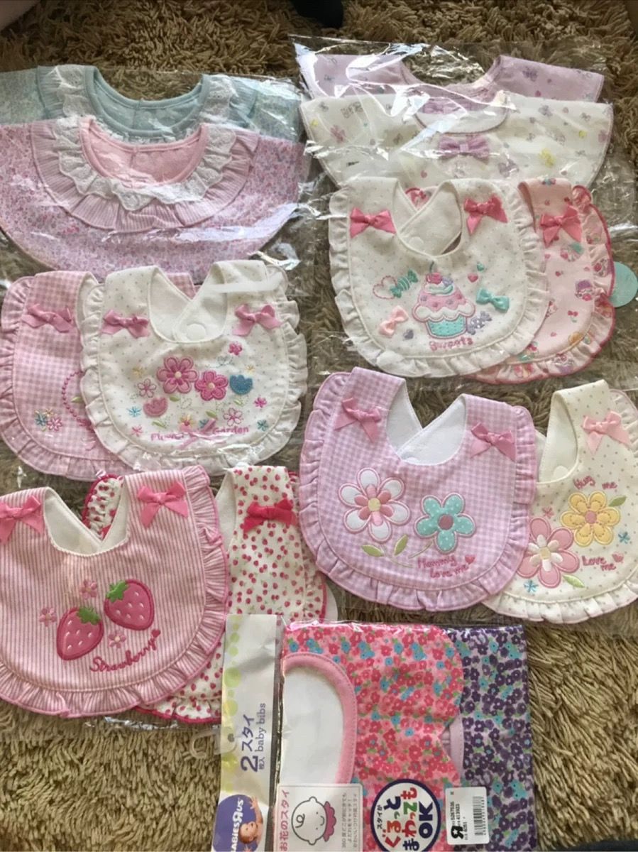 Baby Feeding Bibs/ Burp Cloth----10pcs