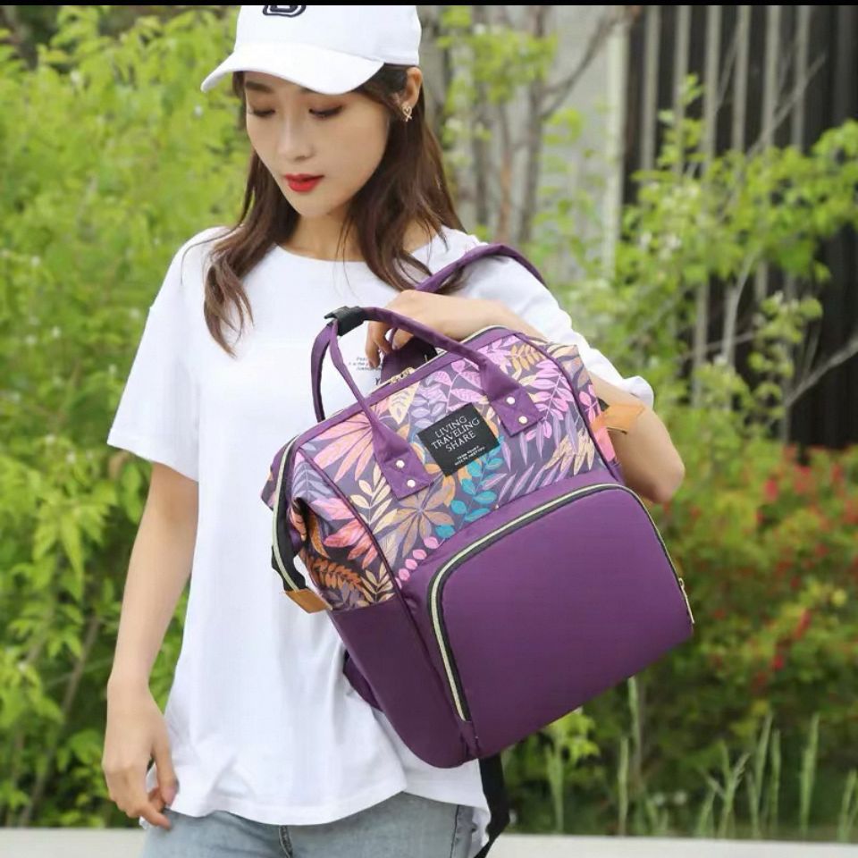 New Style Diaper Bag Large Capacity Multi-functional Waterproof Mom Backpack MOTHER&apos;S Bag Diaper Bag