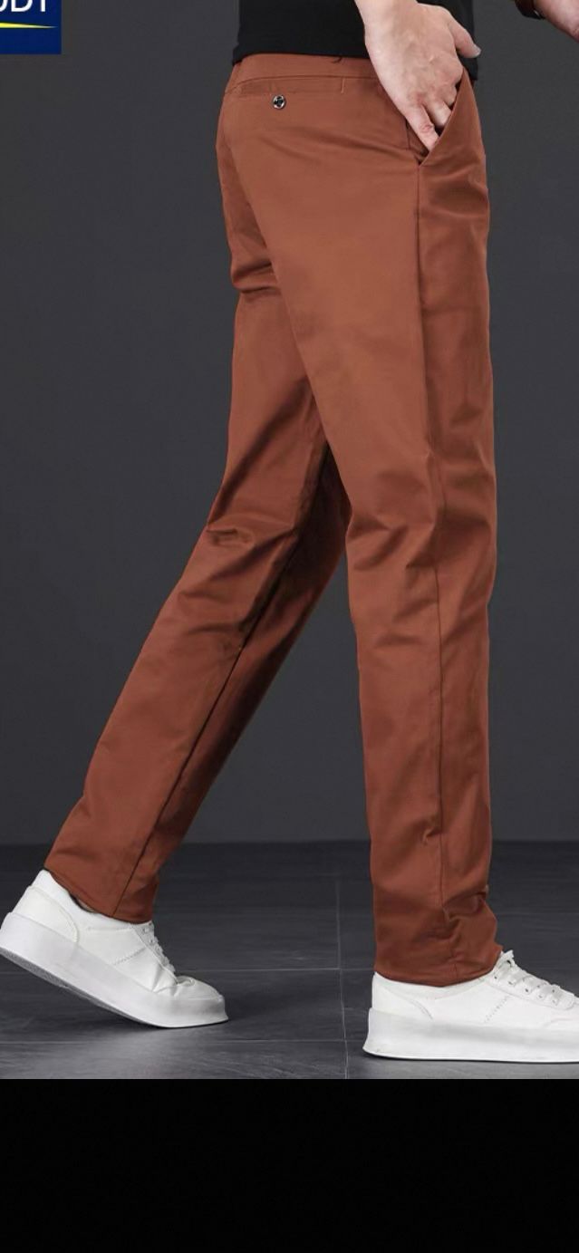 FASHION SOFT KHAKI MEN Trousers SLIM FIT /REGULAR FIT OFFICIAL/CASUAL