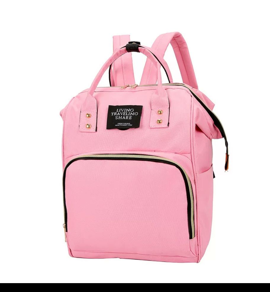 Mummy bag, multi-functional, large capacity, double shoulder bag, fashionable new style for women, mother and baby bag for going out, casual travel bag for mothers.