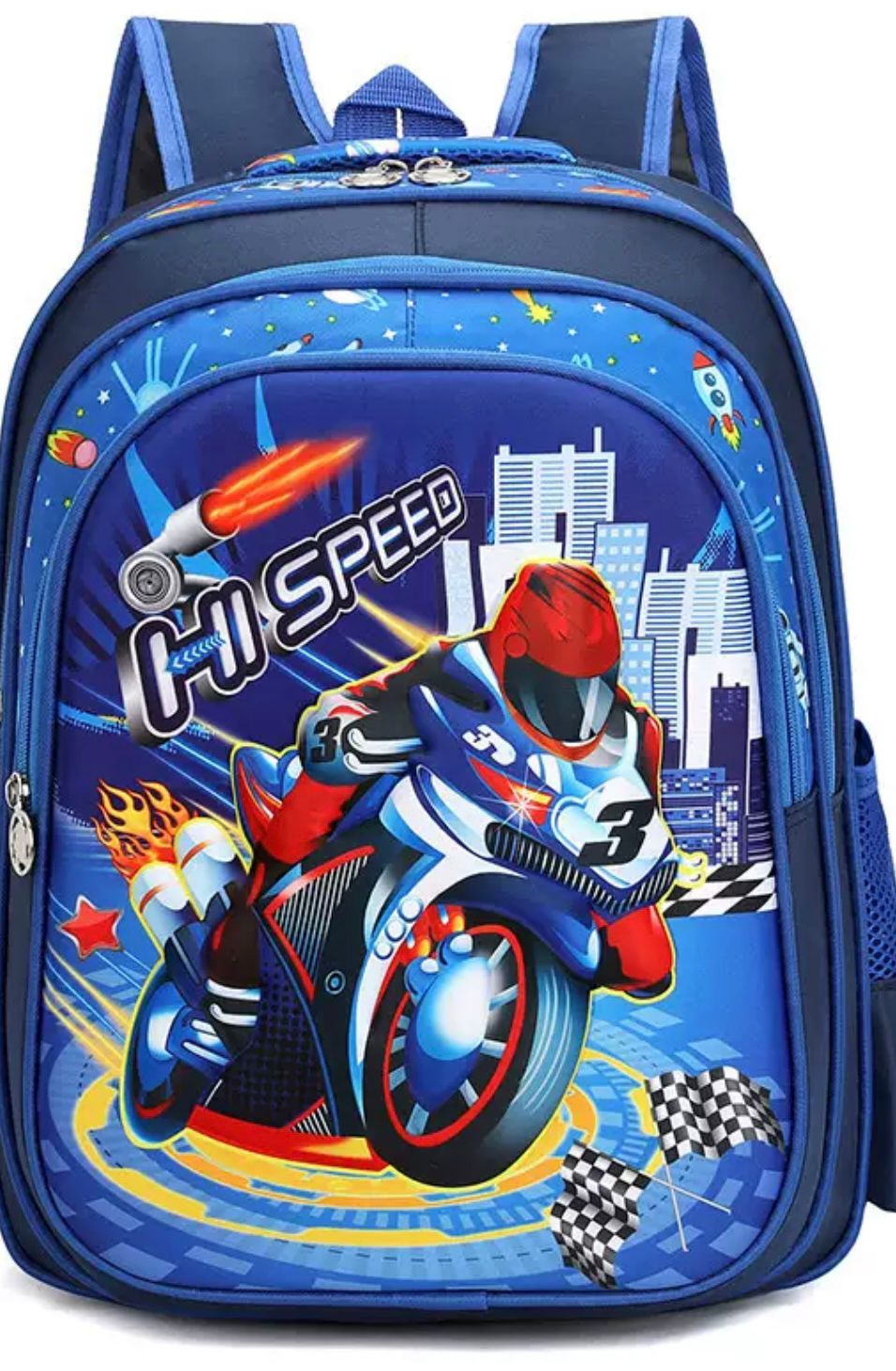 Generic Cartoon Themed School Bag Pack- New Style School Bags/Boys Backpack for Chirldren Kids PopularDesign with a pencil bag