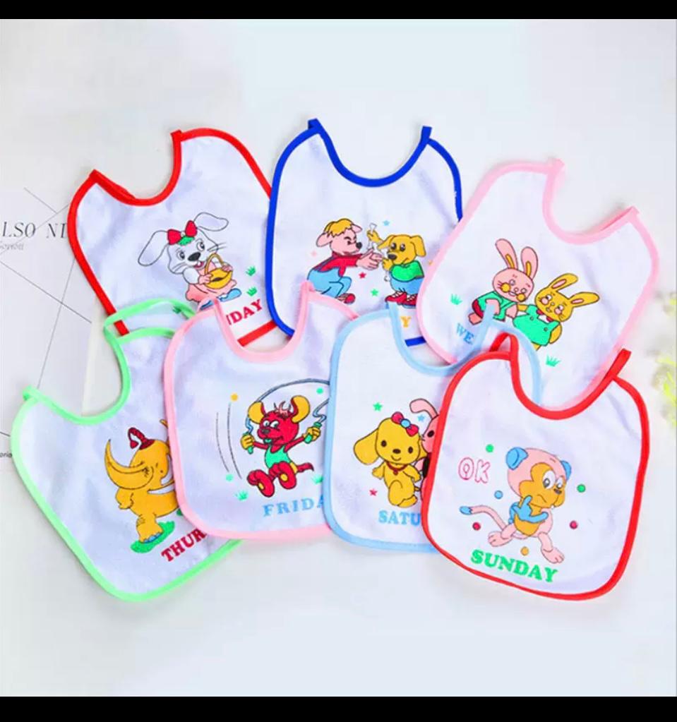 Baby Feeding Bibs/ Burp Cloth----10pcs