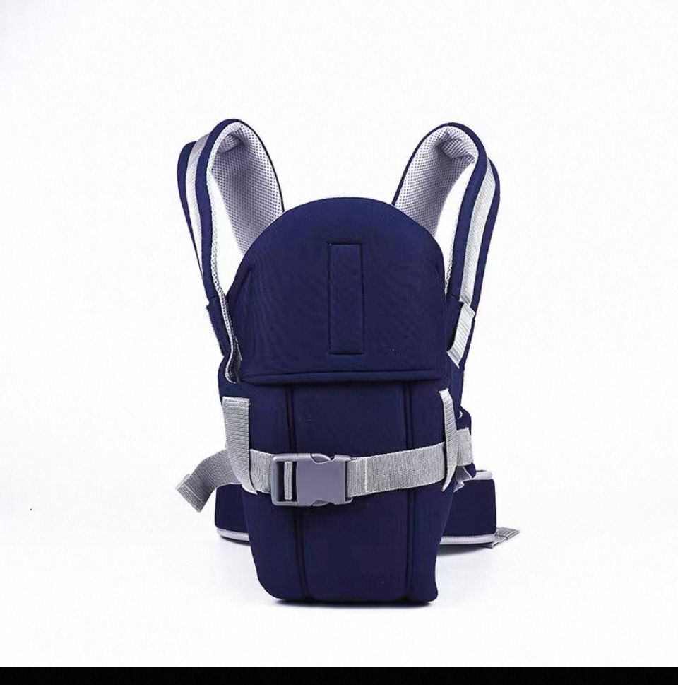 Baby Carrier with Hood for Newborns – Adjustable, Breathable, and Ergonomic Front & Back Baby Sling for Comfort and Support