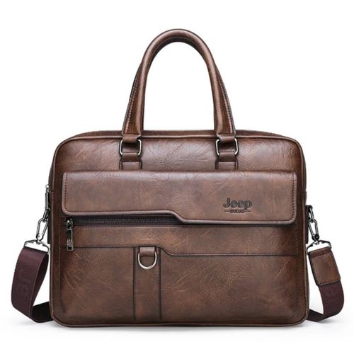 briefcase business causal men's bag