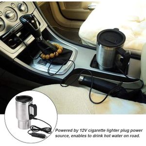 Stainless Steel Leakproof Tea & Coffee Mug Car Charging Stainless Steel Electric Car Water Heater Thermos