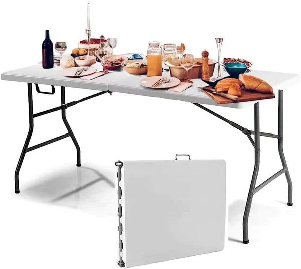 {OFFER !!  OFFER !!} 1.8m Foldable Plastic Table