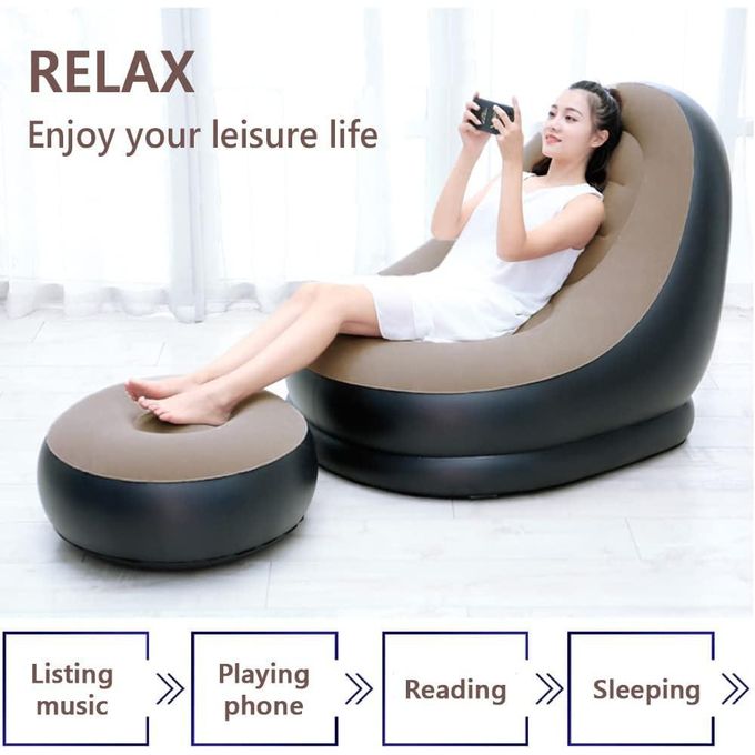 {OFFER !!  OFFER !!} Best Inflatable Deluxe Lounge and Seat Set