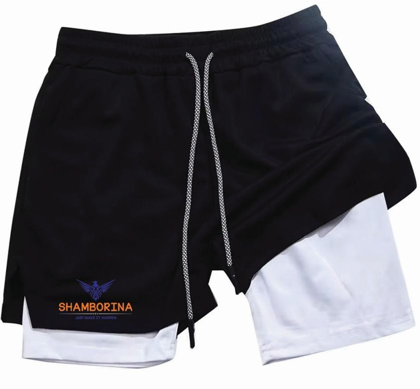 {OFFER !!  OFFER !!} Shamborina 2 in 1 Gym Shorts With Leggings – Comfortable, Stylish & Performance-Ready