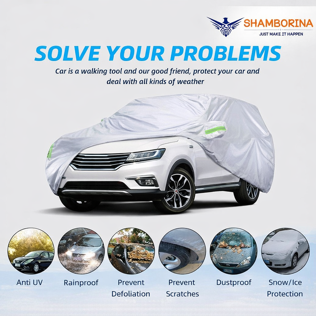 Shamborina Car Cover...YL...SUVs..475*190*175 cms E.g Honda crv,Toyota Harrier,subaru forester,Mazda cx5,Honda Vezel
