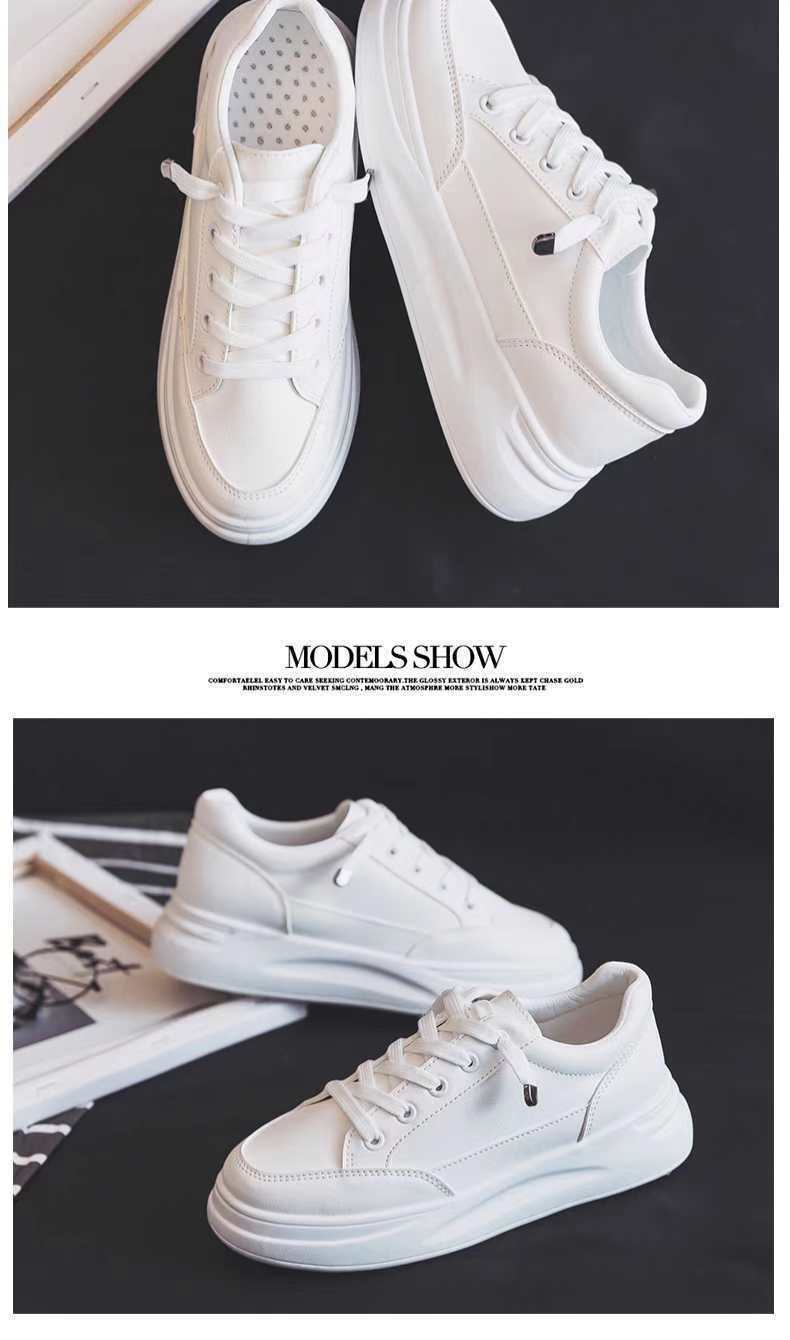 ZHR Women's shoes Sneakers white board shoes all-match new sports white shoes