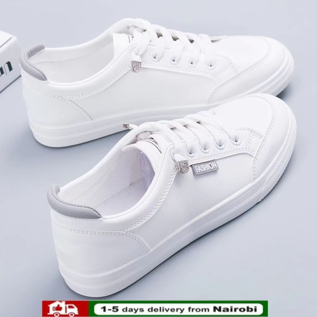 ZHR  Women Sneakers shoes  pu texture women's shoes hoes casual sports board shoes