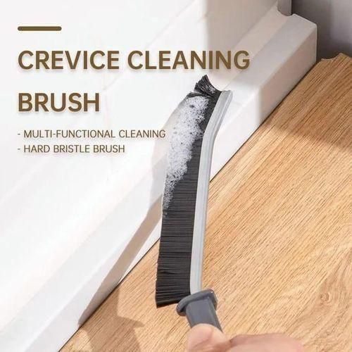 2 Pcs Gap Cleaning Brush Crevice Cleaning Brush Multifunctional Crevice Cleaning Tool Dead Corners Brushes for Bathroom Kitchen Tiles Window Door Track Deep Cleaning Brush