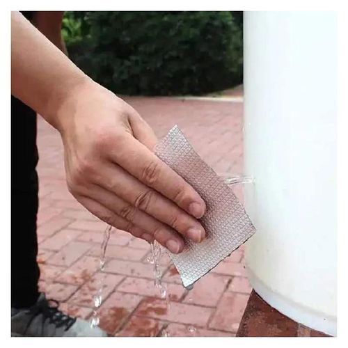 Aluminium Foil Tape Waterproof Adhesive Rubber Tape Butyl Tape Sealing Tape Repair Tape For Leakage Waterproofing Water Tank Roof Pipe Window Seal Leak Wall Crack Repair