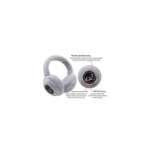 Plush Warm Earmuffs Wireless Earphones For Ladies And Children Ear-hook Warm Fluffy Earmuffs Winter Headphones Powerbank Buy Plush Warm Earmuffs