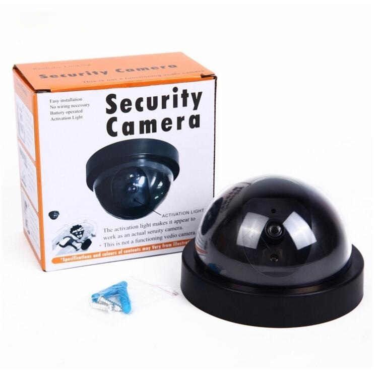 UPHUI Fake Security Camera Simulated Surveillance Camera Design Simulated Camera Simulated Surveillance Fake Dome Large Fake Surveillance Fake Camera with light