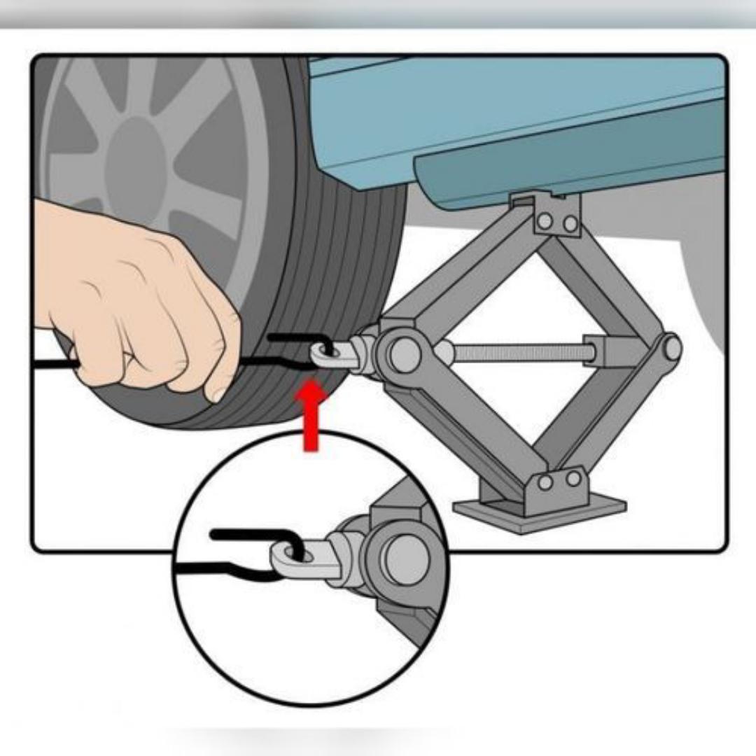Universal Car Scissor Jack 2T - Scissor Jack 2Tonnes