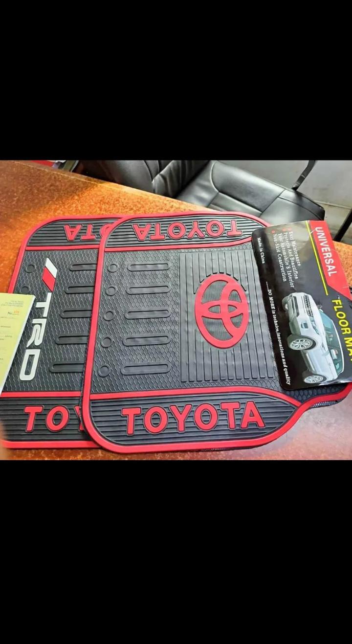 Toyota Heavy Duty Rubber Floor Mats -5 Pcs